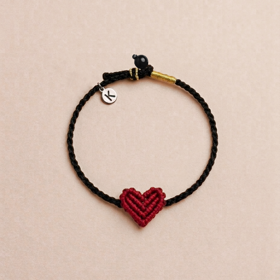 Guard Your Heart Cord Bracelet